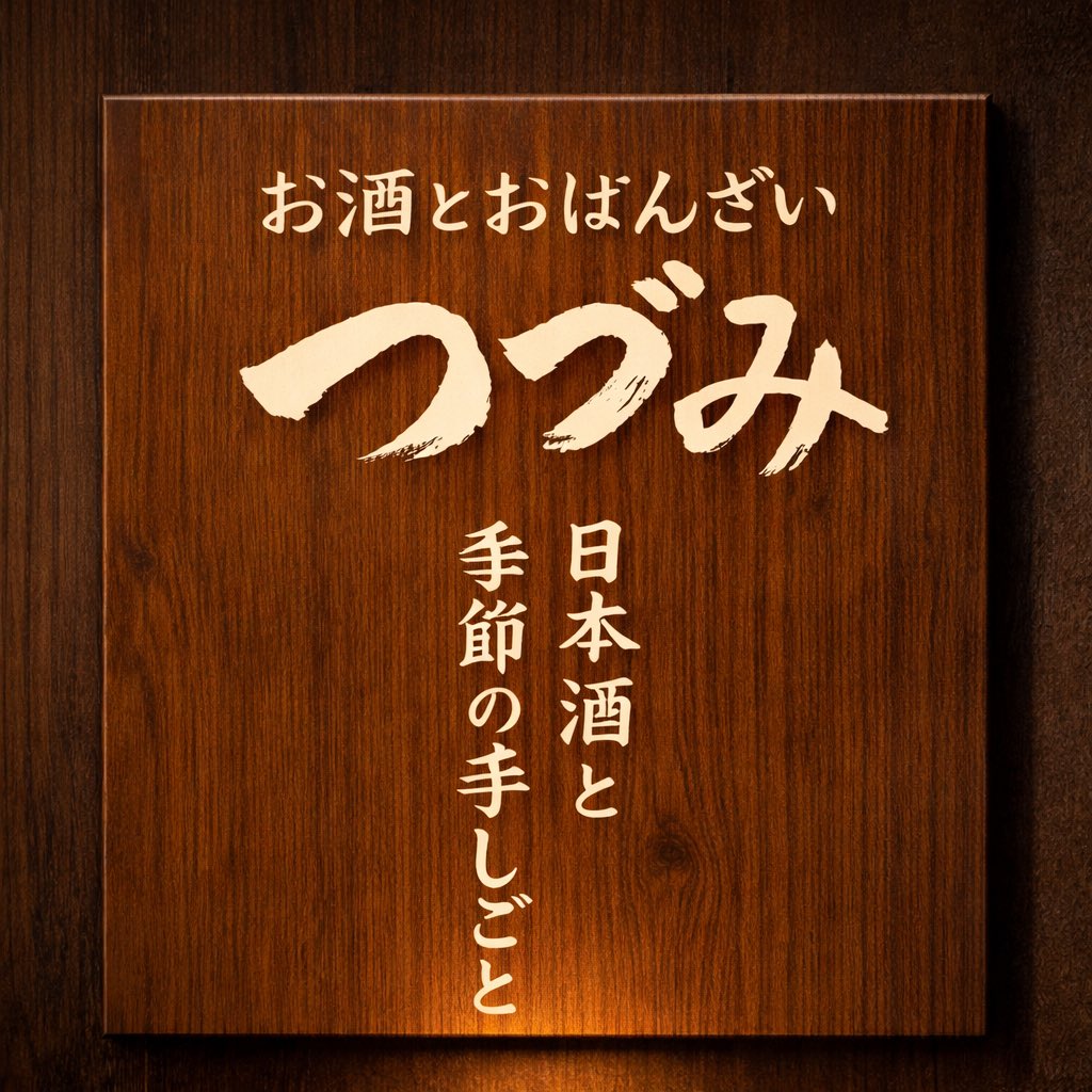 つづみ看板ロゴ